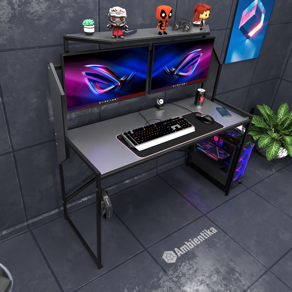 Desk-Top modelo B Escritorio gamer Ambientika