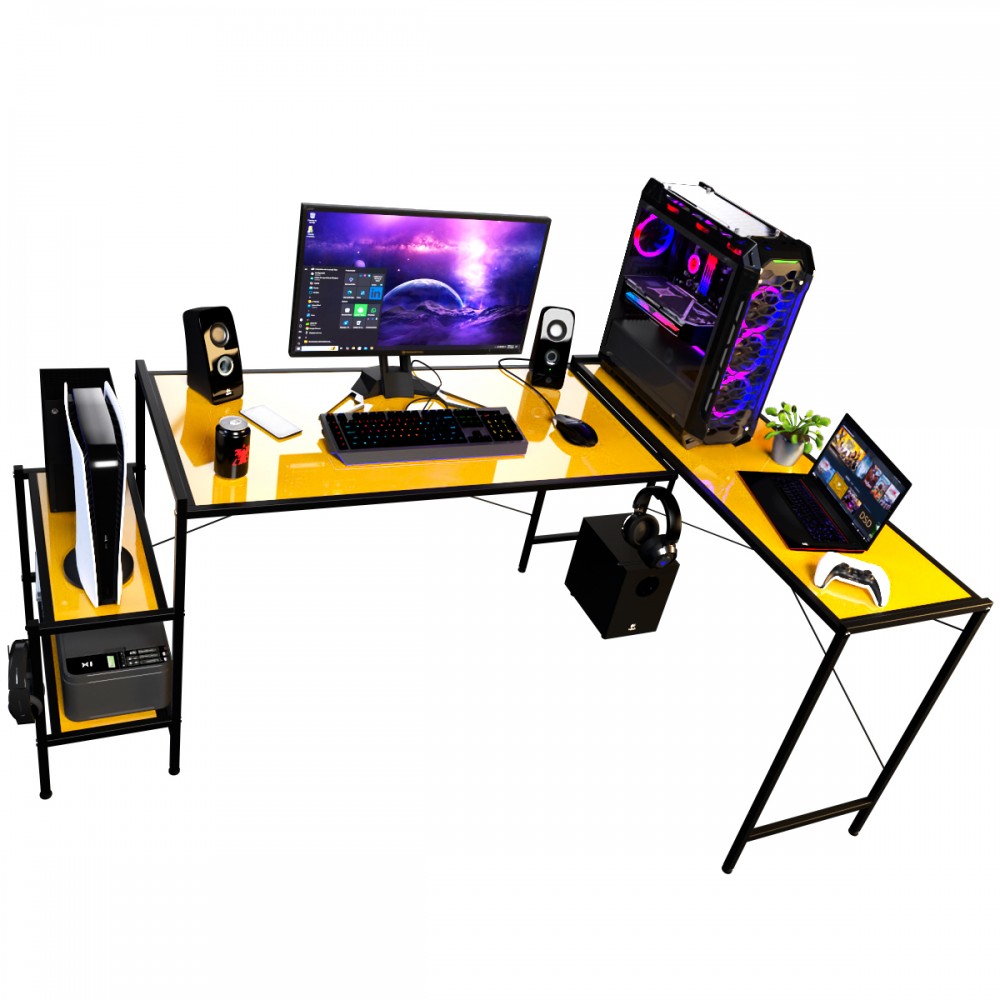 Desk-Top modelo L Escritorio Gamer Ambientika